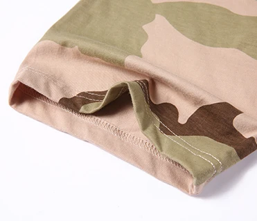 XINXING Cotton Knitted O-neck Short Sleeve Tshirt Outdoor Training Jungle Desert Camouflage Camo Tactical Combat T-shirt