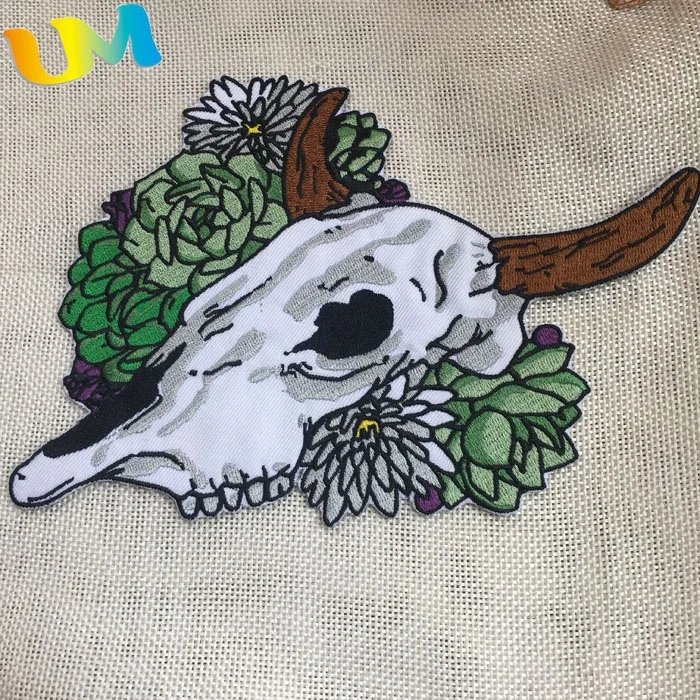 
Personalized Logo Round Shape Patches Custom Iron On Embroidery Patch For Clothing 