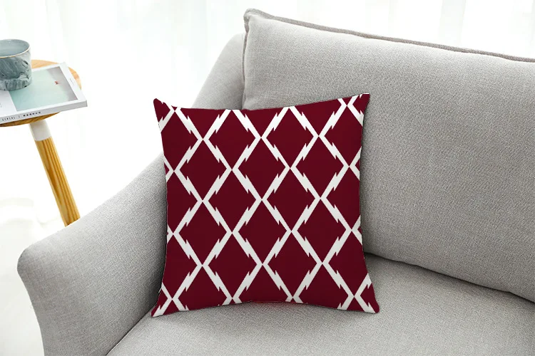 Wholesale Custom Luxury Modern Decor Home Decorative Sofa Set Covers Case Pillow Cover 18x18 50x50 custom cushion cover printing