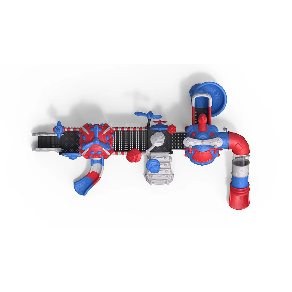 children outdoor playground equipment school climbing area slides swing set  for kids