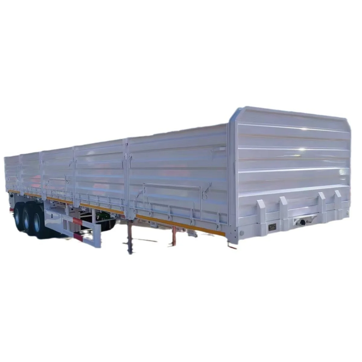 Good Price 3 Axles Drop Side Wall Truck Trailer Cargo Laden Side Board Truck Trailer