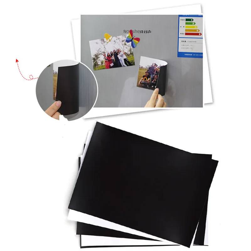 Magnetic Printing Paper A4 Size 210MM*297MM DIY Picture Photo Fridge Refrigerator Magnets 6 pieces/lot For Family