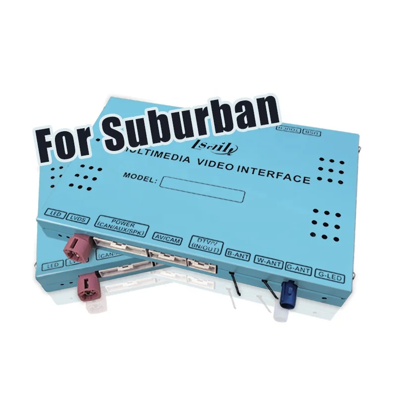 Android / CP AA interface for Chevrolet Suburban Tahoe 2015-2019 with gps navigation auto android mylink system by Lsailt