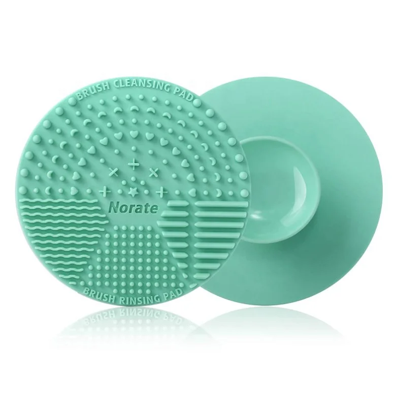 Портативный инструмент для мытья щетка для чистки мат силиконовая маска для макияжа щеточка для чистки косметических щеточная машинка с присоской
