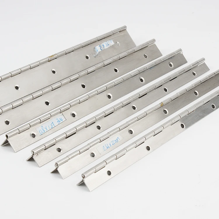 NINE SUNS Furniture Hardware Continue Hinge Industrial Stainless Steel Durable Long Piano Hinge