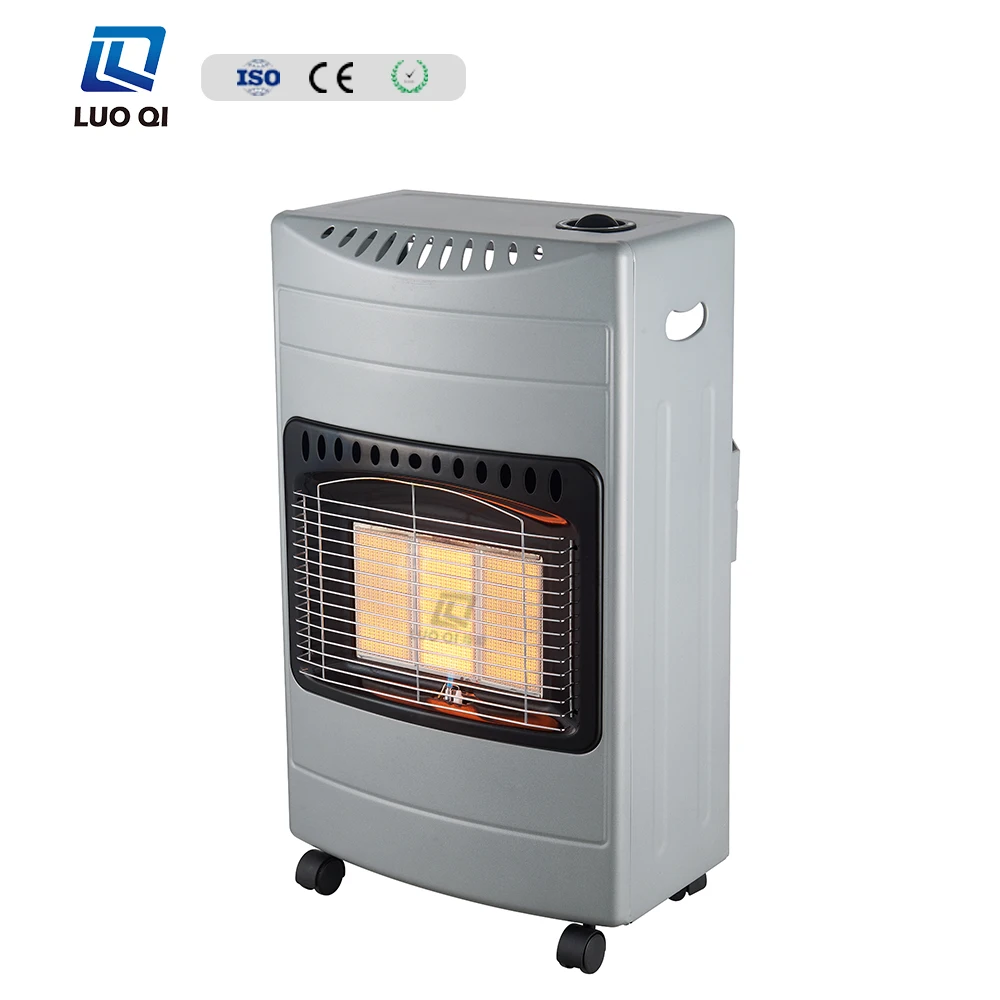 High Quality Portable Gas Room Heater Easily Assembled with Iron-Coated Copper Valve 4 Wheels Economically Priced