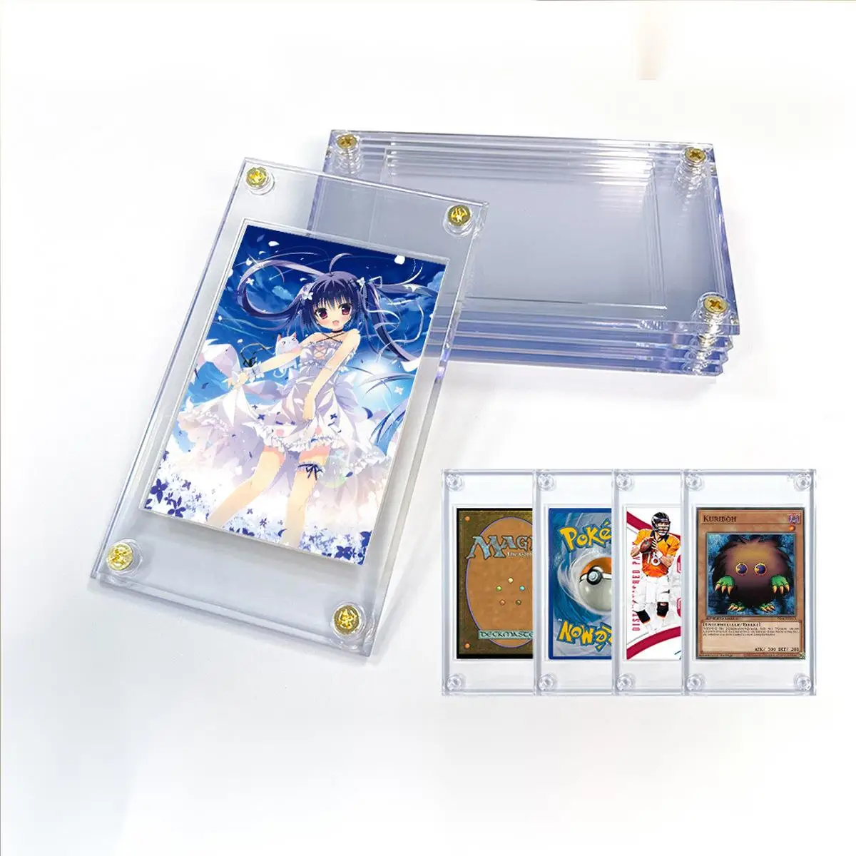 Ultrasonic Typed Sport Card Holder Pda Pokemon Card P sa-slab Holder Graded Slab Grading Sports Card Slab