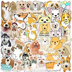 Cute kitten Cat & Puppy Dog Graffiti Sticker Kids DIY Cell Phone Water Cup Laptops Waterproof PVC Decorative Sticker