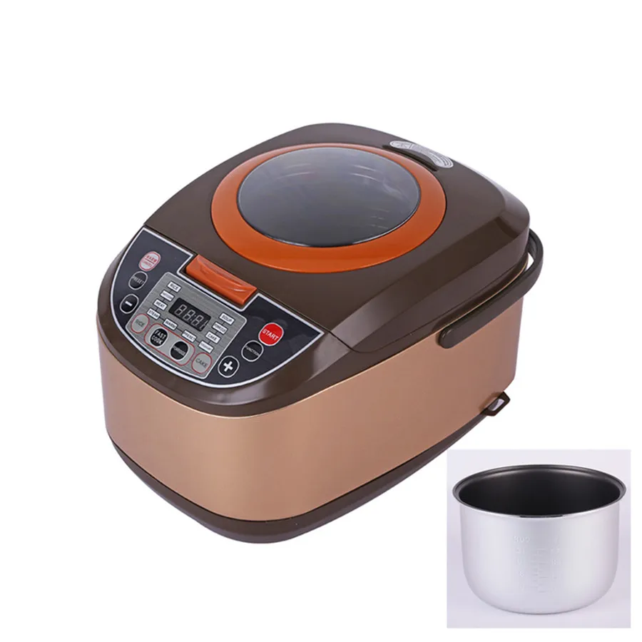 Commercial 5L large-capacity rice cooker translucent appearance, aluminum inner tank