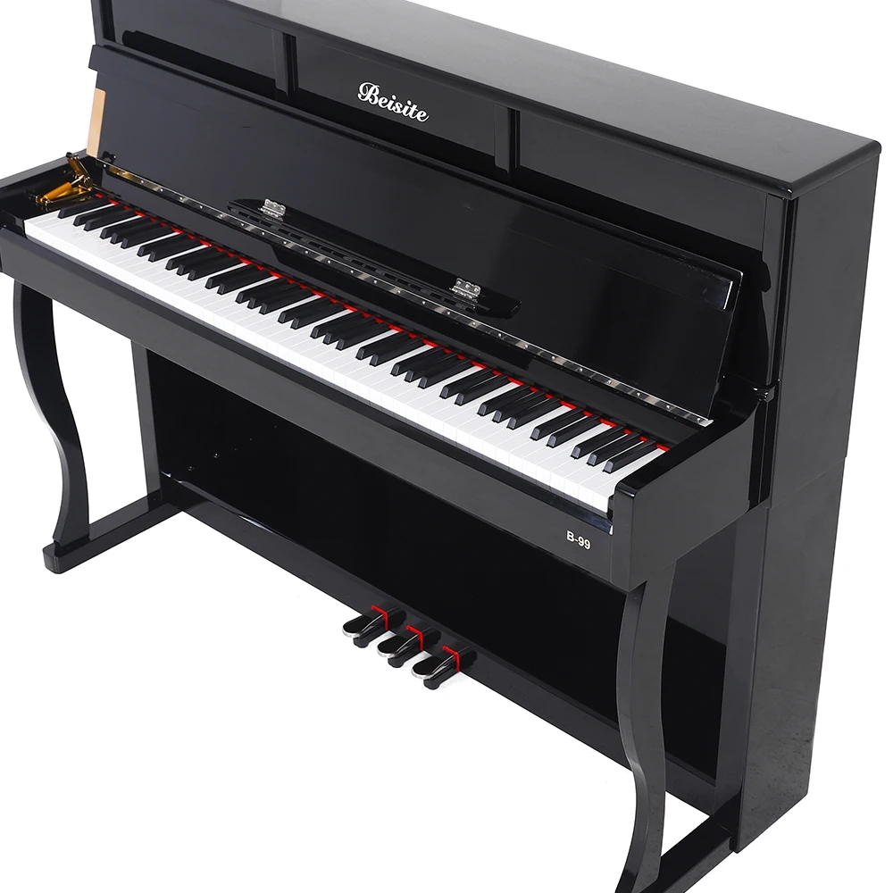 Upright digital piano 99 hammer action keyboard 88 keys eletronic piano digital for sale piano