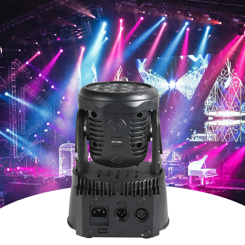70W RGBW mixing color sound control wedding party dmx stage light Sharpy 7r beam stage moving head light