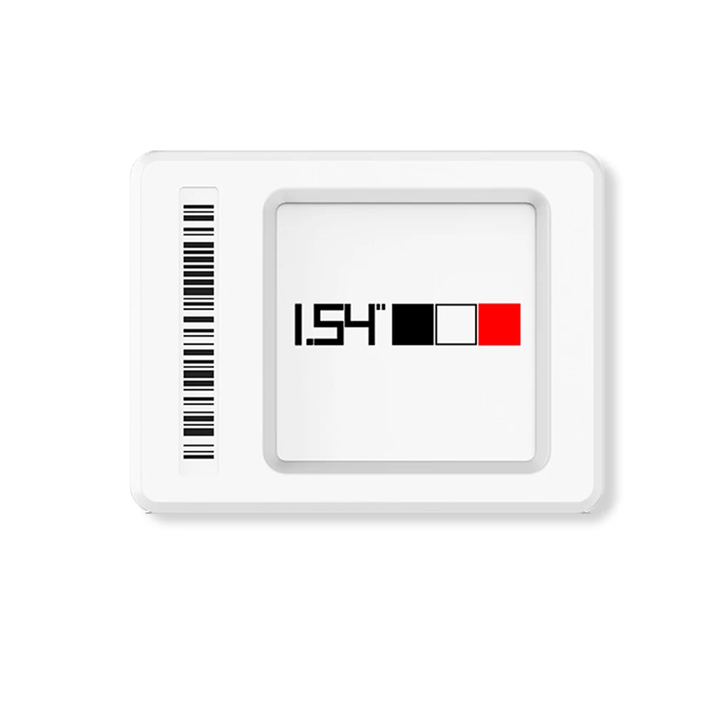 Supermarket Fresh Convenience Store Shelves Of Goods Intelligent 1.54 Inch Electronic Price Tag Oem Factory Esl Price Ink Screen