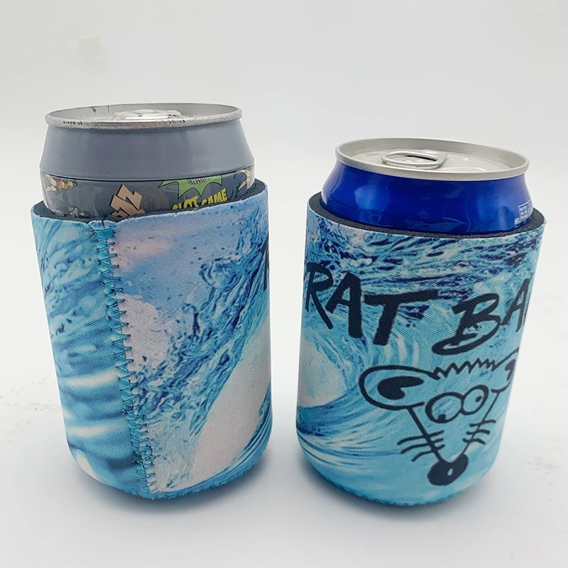 
Promotional wholesale neoprene can cooler stubby holder hot selling custom logo design factory direct beer cooler 