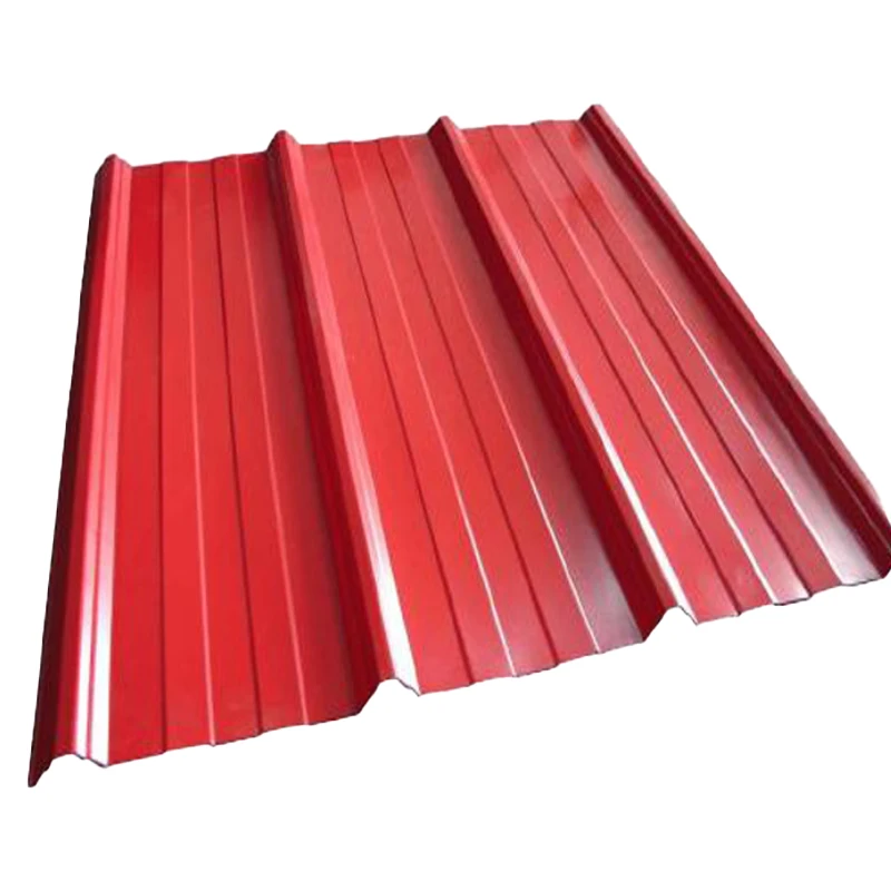 Zinc coated hot rolled 22 gauge corrugated galvanized steel sheet metal roofing price