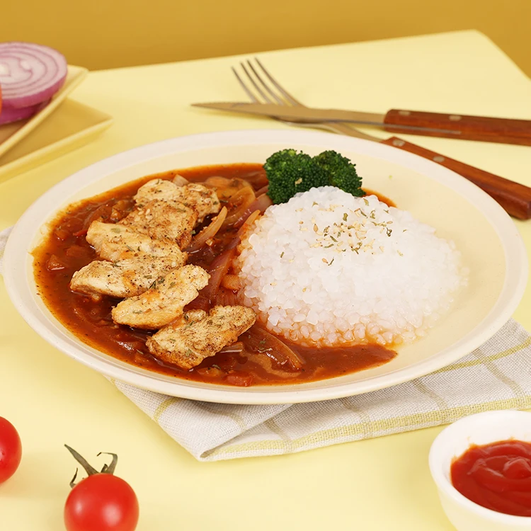 No Odor Konjac Diabetic Rice Organic Low Calorie Gluten Free Instant Keto Konjac Rice Vegetarian Food