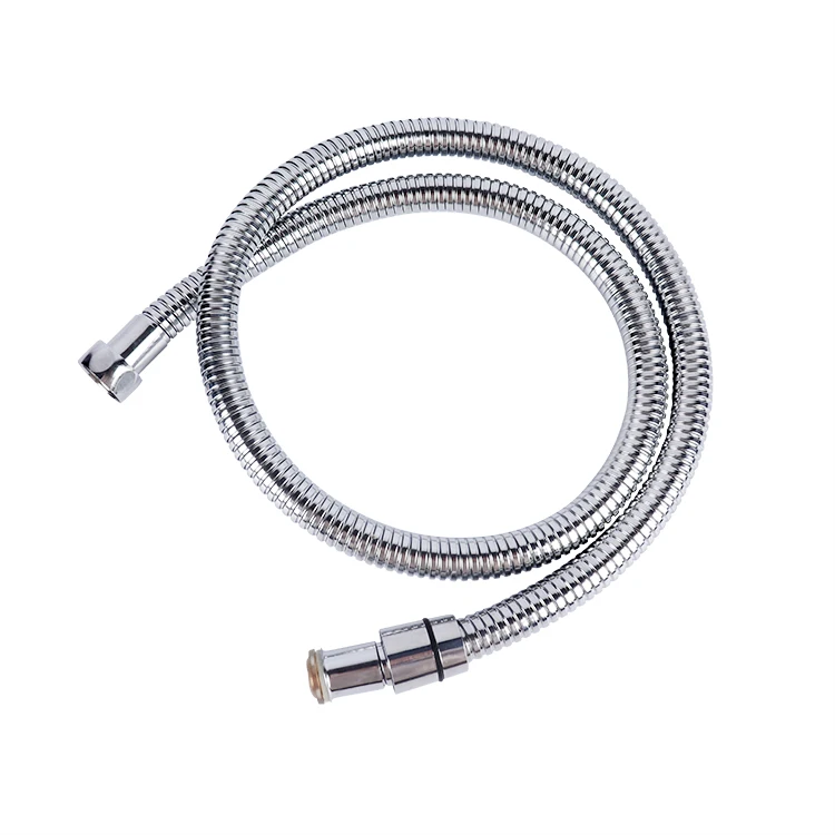 1.5m Double Lock Plating Laminated Spray Paint Bathroom Shower Hose 304 Stainless Steel