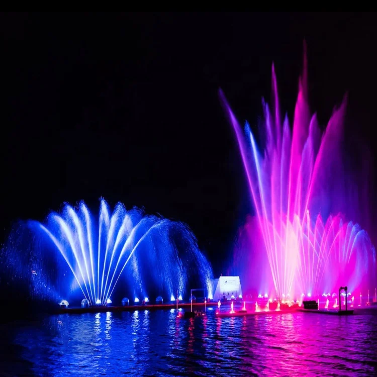 Diverse Changes Pond Floating Fountain Water Fountain Outdoor with Various Water Types