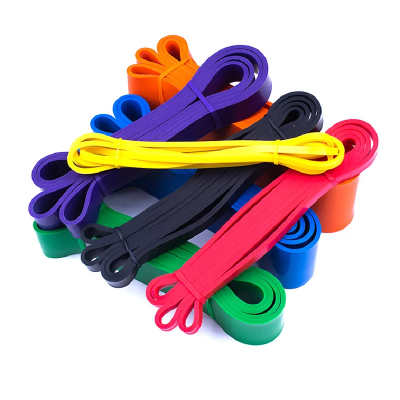 Elastic bands for fitness crossfits resistance latex band body weightlifting powerlifting pull up workout pilates equipment
