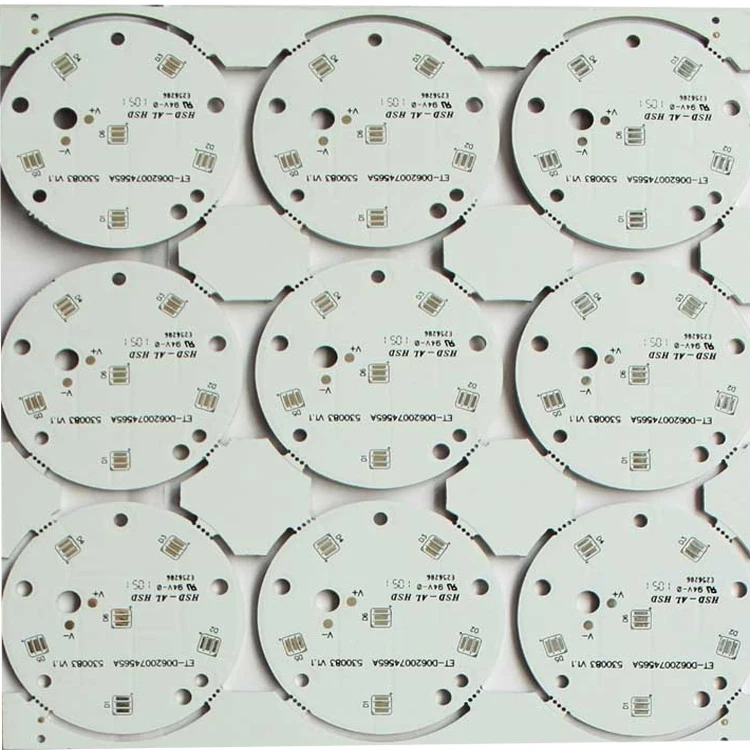 LED PCB 94v0 Multilayer Circuit Board PCBA Manufacturer FR4 Aluminum PCB Factory for SMD LED