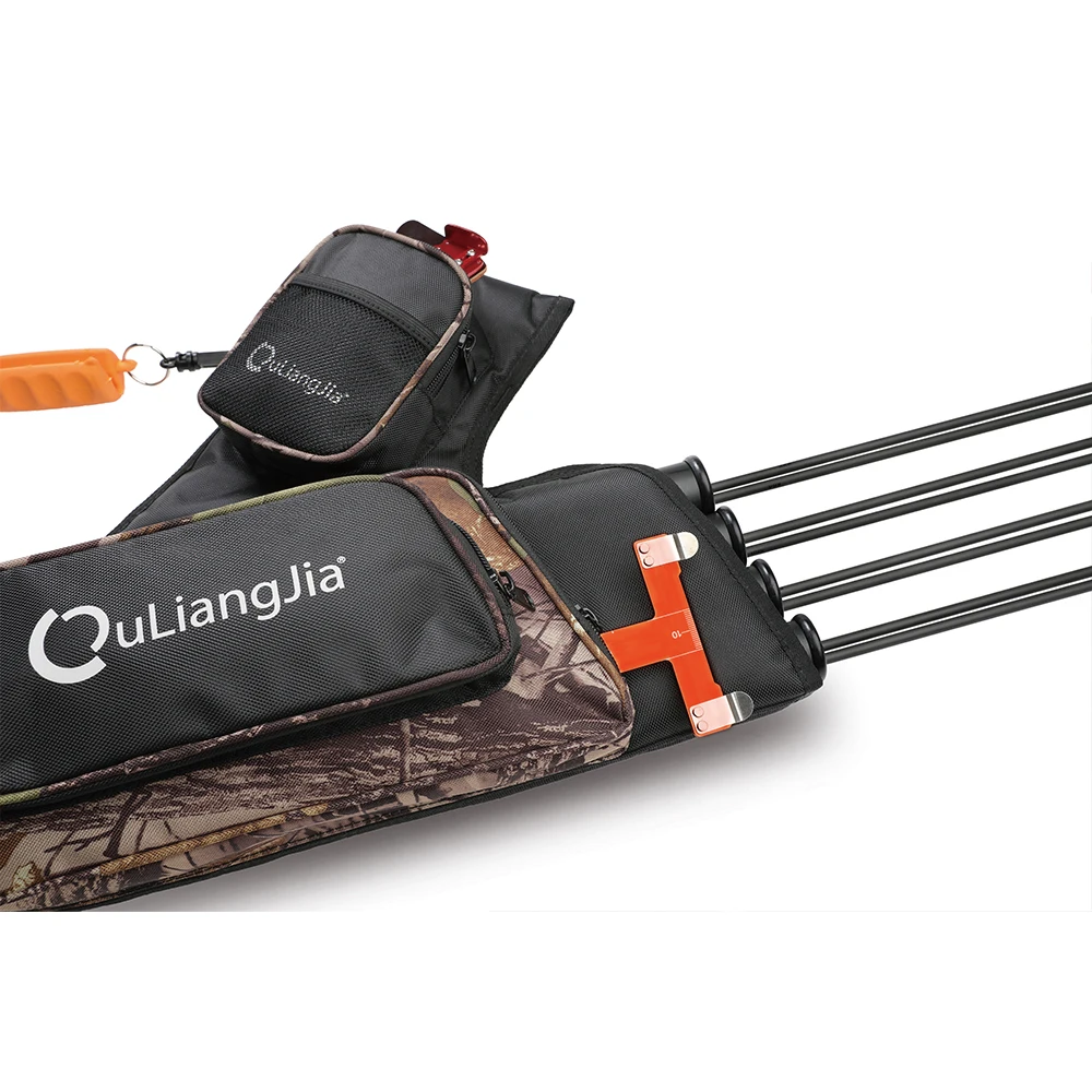 Wholesale Factory Price 4 Tubes Bag Target Hip  Archery Arrow Quiver For Archery Shooting