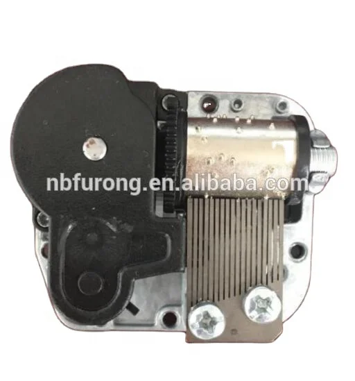 18 note wholesale rotating custom music box movement for baby jumping music box