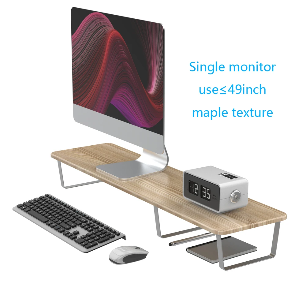 Hot Selling Monitor Stand Riser, Extended Screen Stand for Laptop Computer/ TV/ PC, Multifunctional Desktop Organizer for office