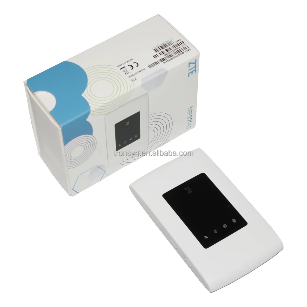 ZTE MF920U CAT4 150Mbps Mobile Hotspot 4G WiFi Router With 2400mAh With External Antenna Port