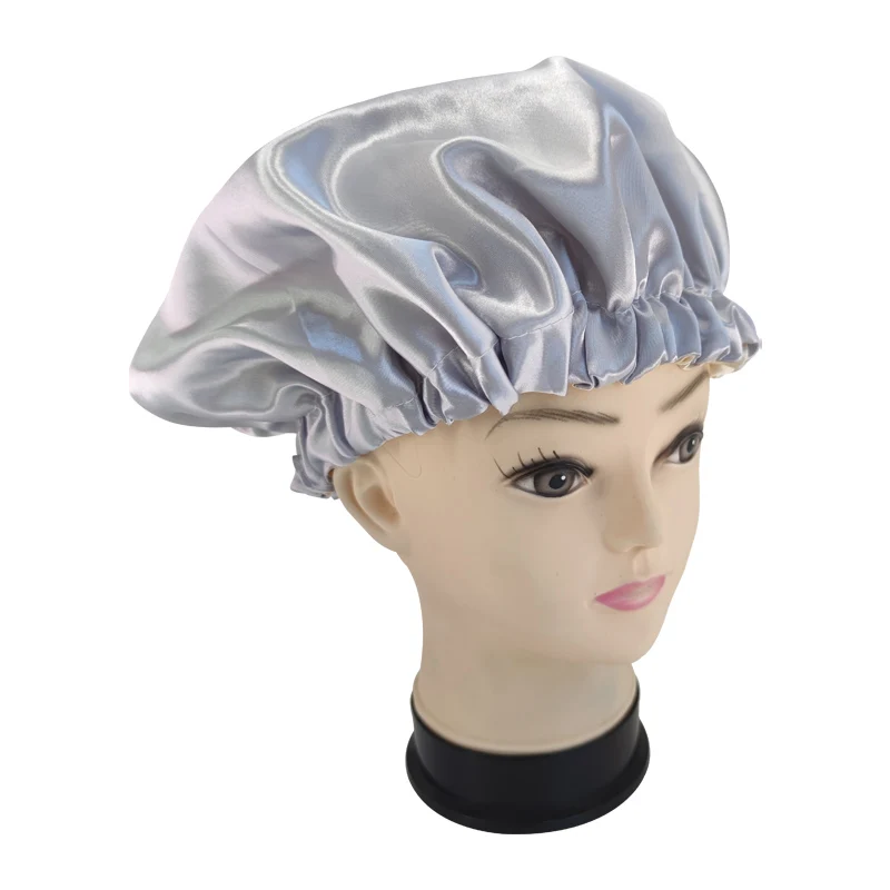 Оптовая продажа удобная шапочка для волос со складными лентами мягкая ночного сна