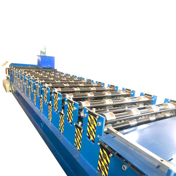 Cnc Tile Making Machine Double Layer Roll Forming Machine Iron Zinc Roof Sheet Roll Forming Machine