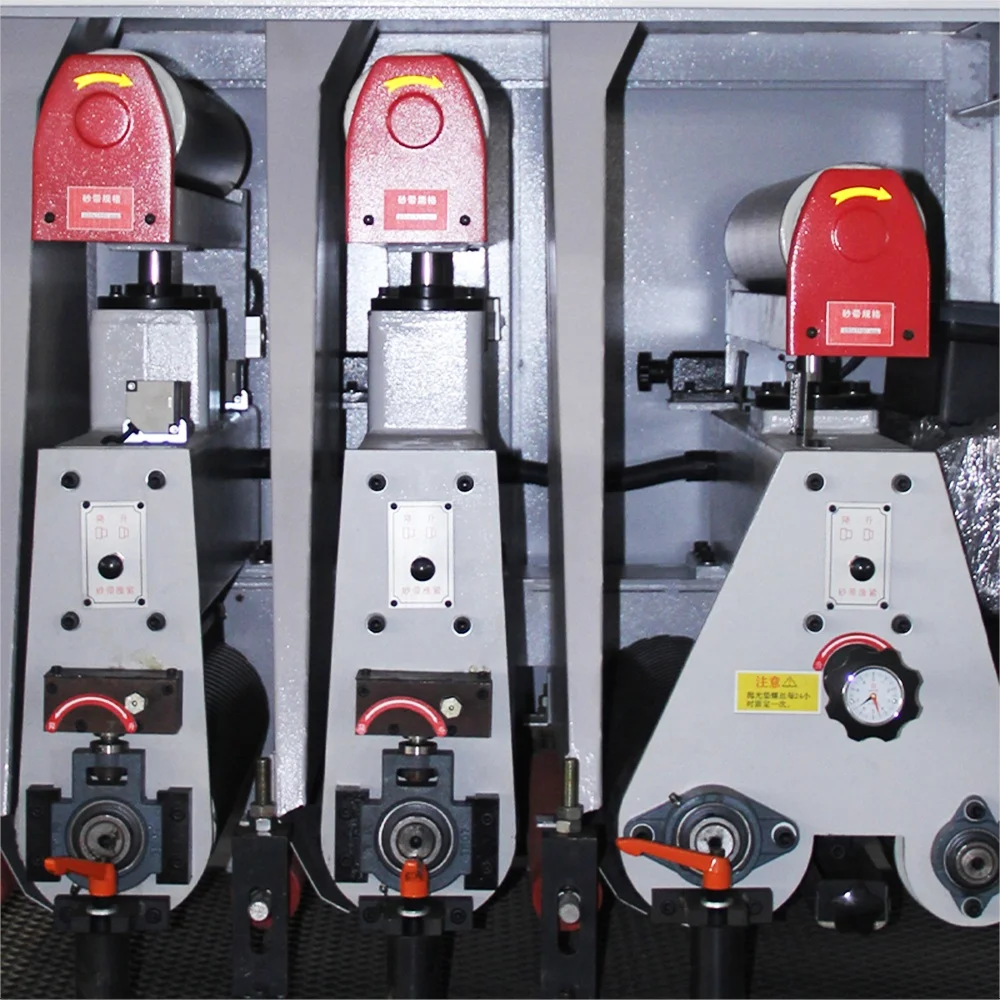 1000mm three sanding Rollers Wide Belt Sander Machine Wood Based Panels Machinery