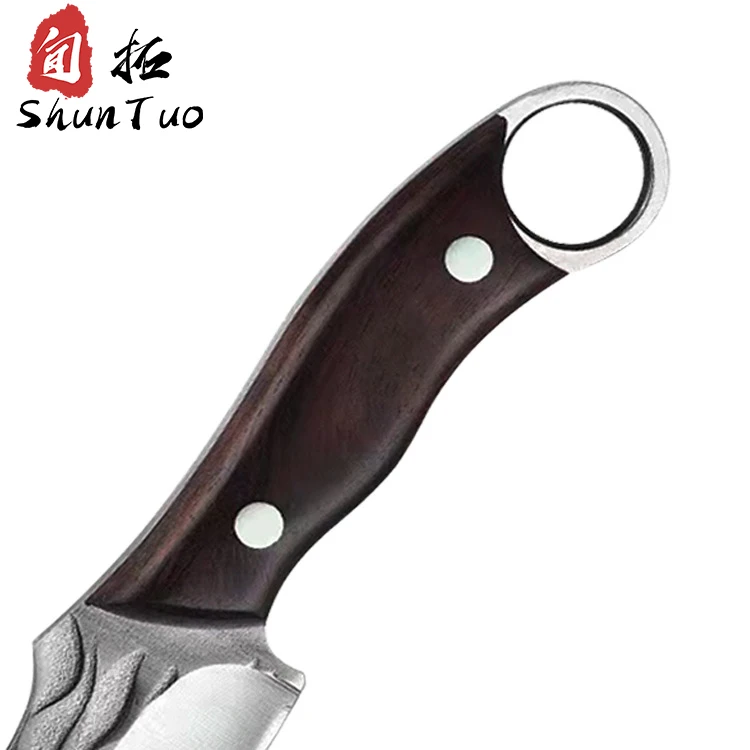 hand forged stainless steel 12 inch meat chef knife bows butcher boning slaughter cook knives kit set