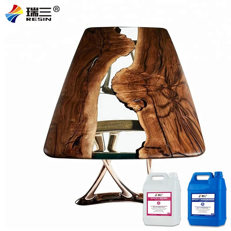 High quality 2:1 epoxy resin production plant epoxy resin for floors wholesale Art Casting Resin and Hardener Hard