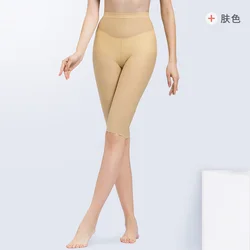 Knee length with front hooks Bodyshaper pant for women after thigh liposuction surgery