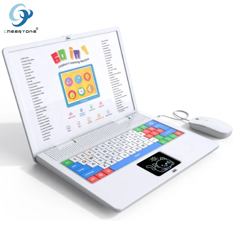 Learning machines tablet electric learning machine laptop English Spanish for kids educational toys