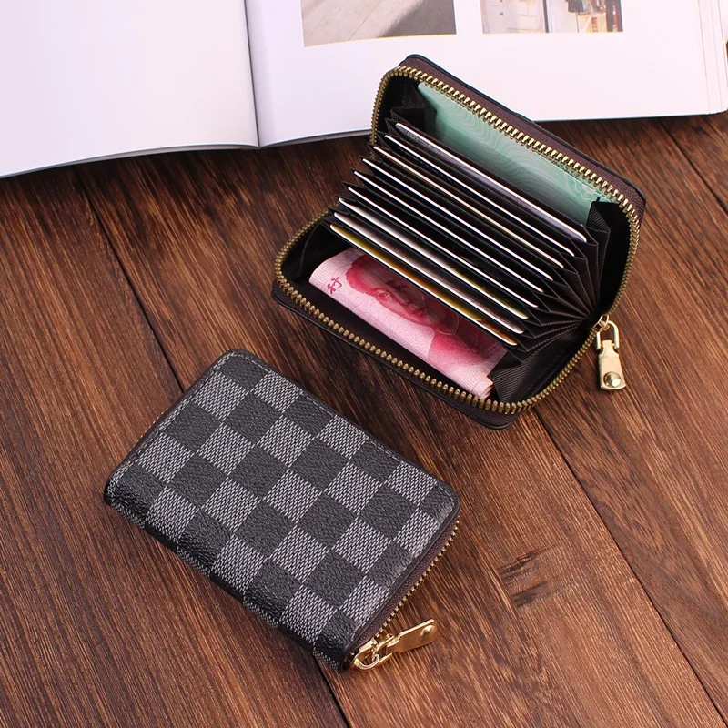 Wholesale Fashion Europe And America Women Cheap Price ID Card Holder Wallet Men Purse