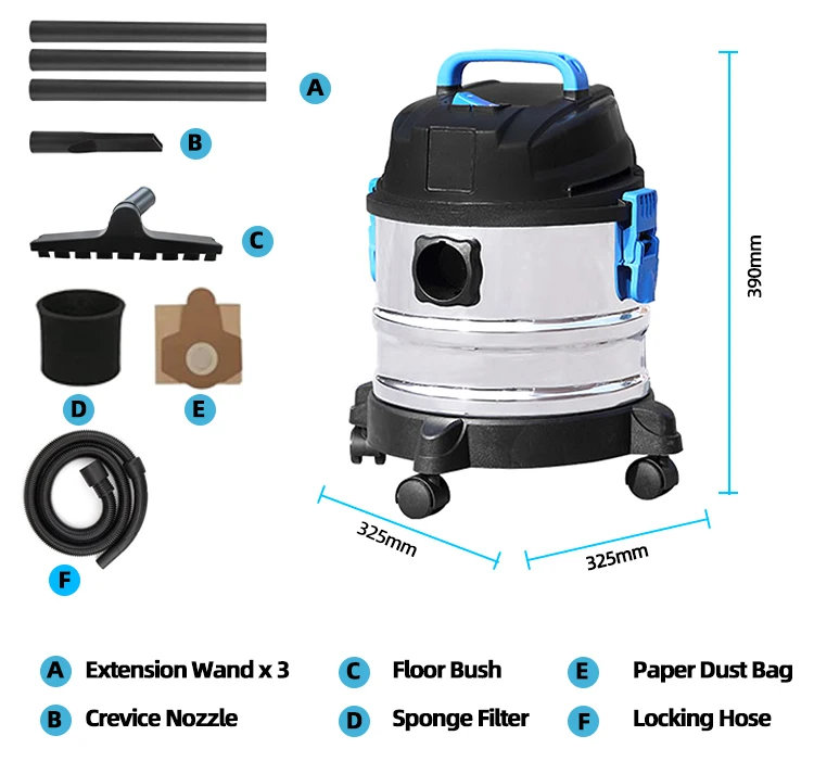 EAKO factory direct sale and kindly price wet dry vacuum cleaner