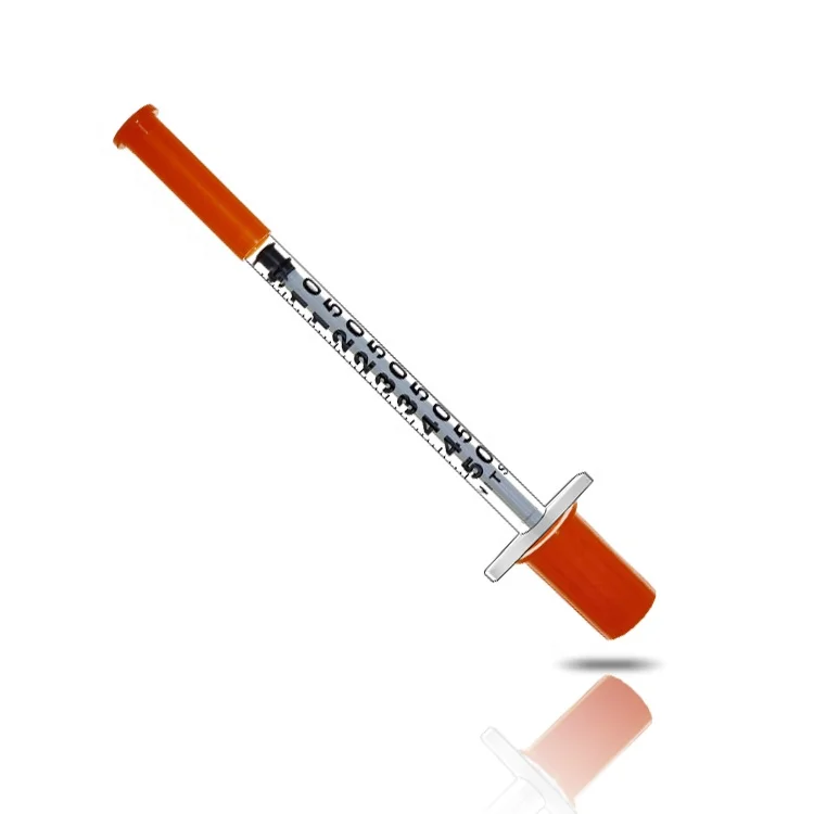 Цветной шприц для инсулина 0,5 куб. См, шприц для инсулина с иглой 27 г, одноразовый шприц для инсулина, ручка обычного типа, бесплатный образец (60496499556)