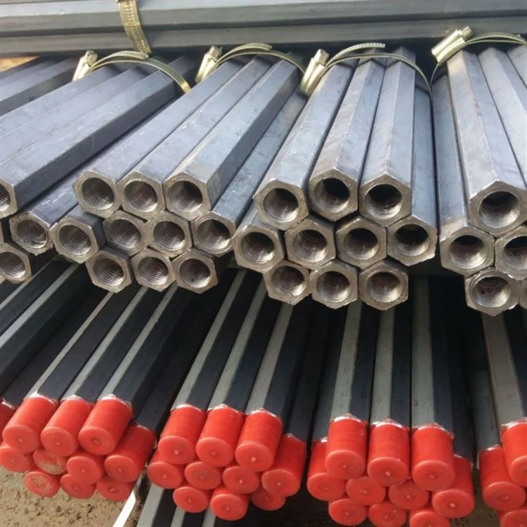 High Quality 89mm Drill Pipe Carbon Steel Forging Connecting Transmitting Power Drilling Tools Water Well Ore Mining Industries