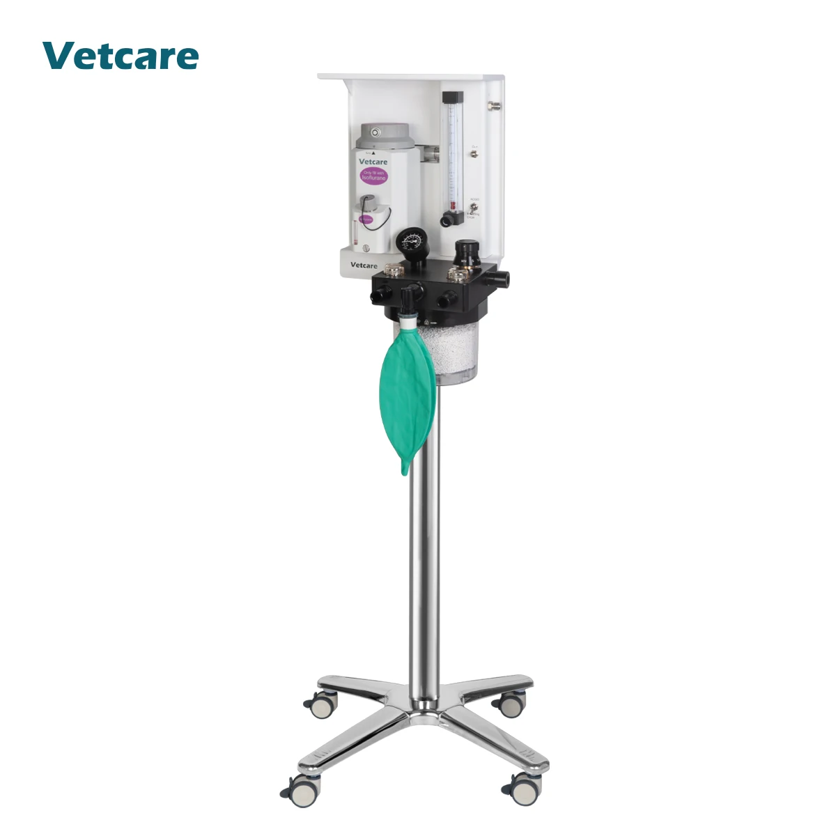 veterinary anesthesia device Gavet-30 specially designed Ca(OH)2 canister filter effectively,making safer for anesthesia