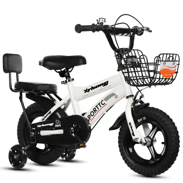 Factory Cheap 4 Wheel Boy Cycle 12 16 18 Inch Bisicleta Children Mountain Bicycle Kids Bike for Child 3-8 Years