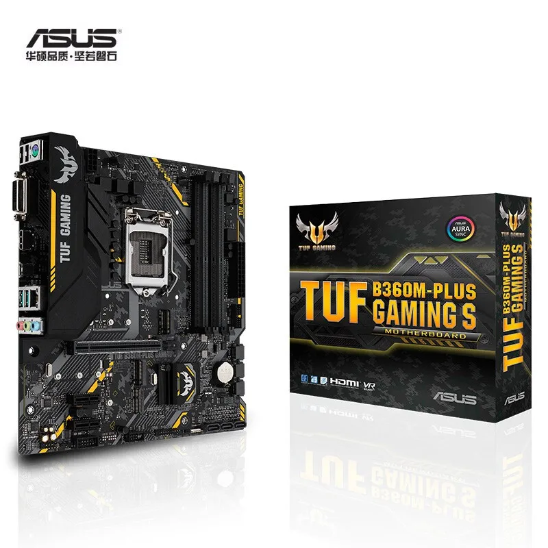 Original New mainboard for ASUS TUF B360M-PLUS GAMING S  LGA 1151 with Intel Core I5 9400F CPU Processor Combo