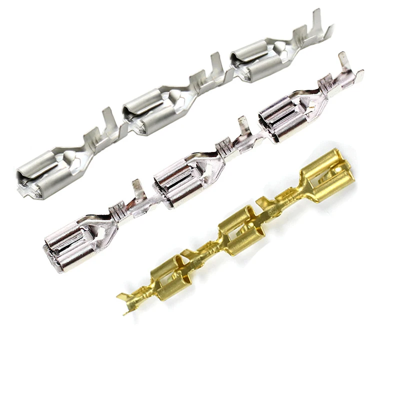 Pcb Terminal Male Female Terminal Auto Wire Crimp Terminal cable wire Connectors Piggy Back Terminal