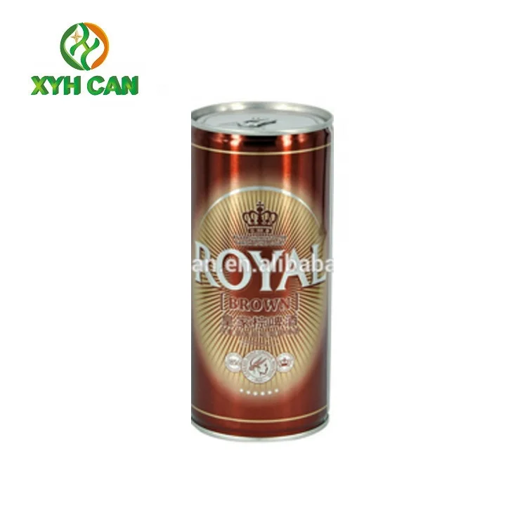Wholesale empty round alcohol beer drink tin can