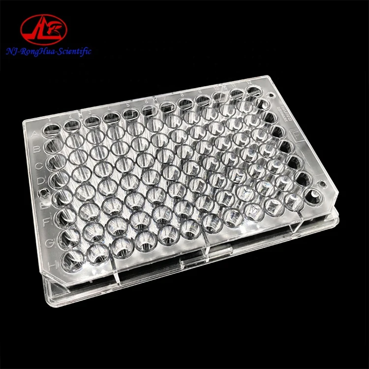 Lab Consumables PCR Plate PS Flat U V Bottom 96 Deep Multi Well Plate
