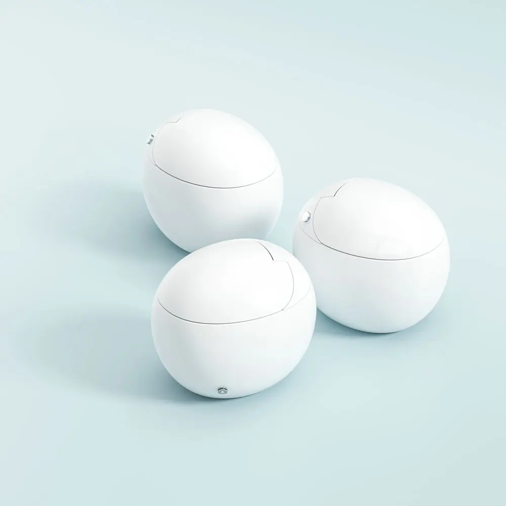 New Design Egg Shaped Toilet Bowl Remote Control Included Floor Mounted with P-Trap Drainage