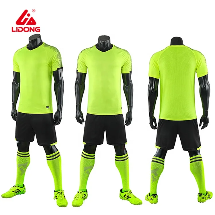2021 High Quality Factory Supply Cheap Custom Sports Uniform Jerseys  Soccer Jersey Kids