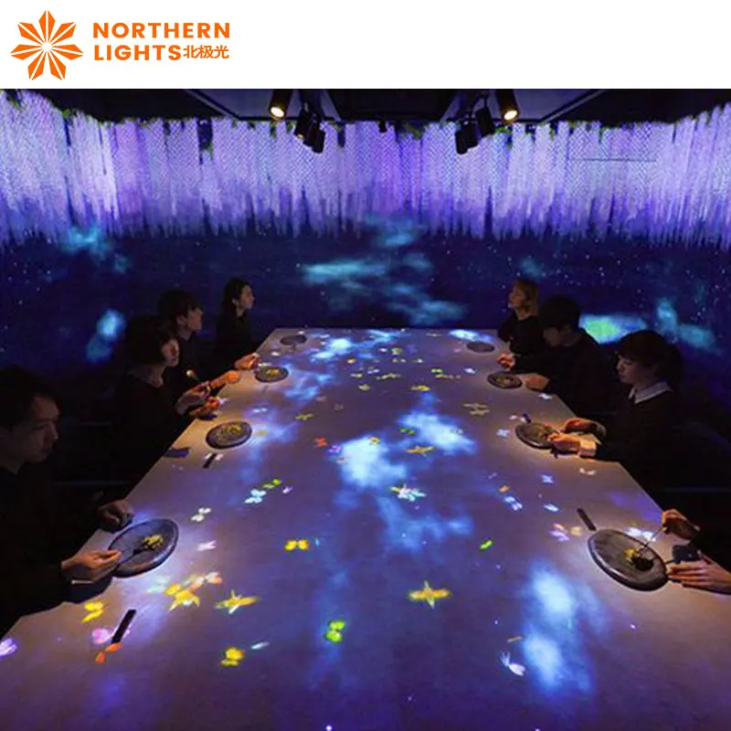 Wholesale 3D Indoor Creative Holographic Banquet Hall Interactive Projector System