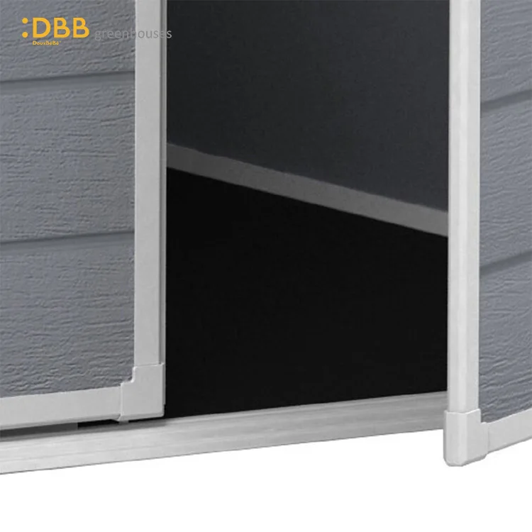 High Quality Plastic Storage Shed Carport Garden Storage Shed Custom Pp Outdoor Storage