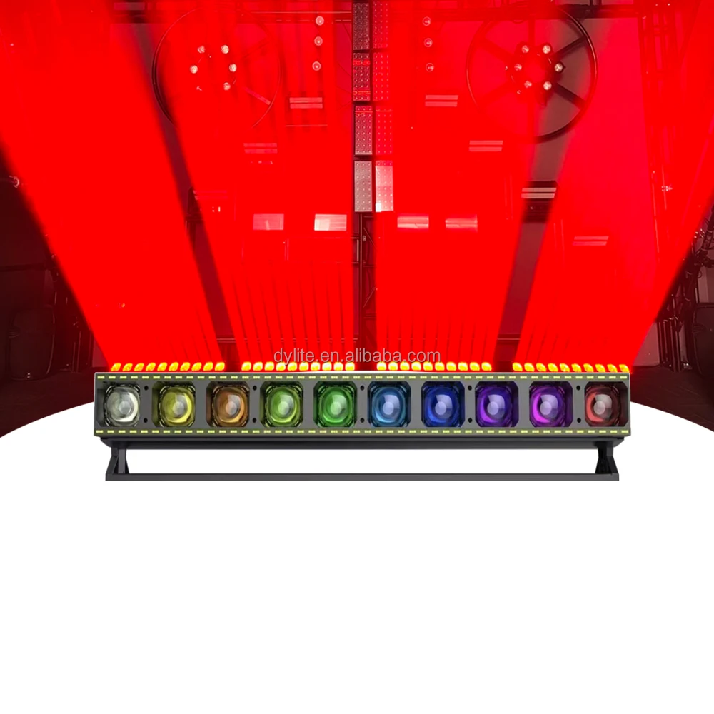 SP NEW Coming 10*60W LED Matrix Beam Wash Zoom Moving Light RGBW 4in1 Stage Light For Disco DJ Party Light
