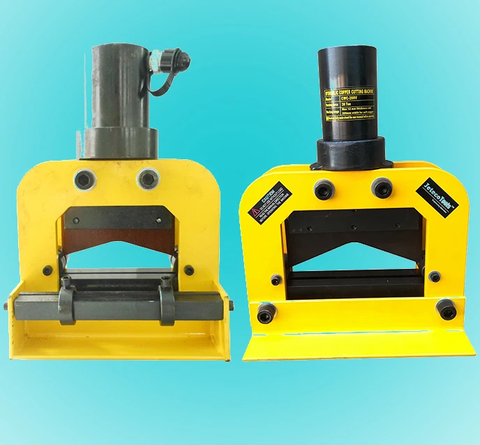 CWC-200 hydraulic bus bar cutter, CWC-150 hydraulic copper busbar and plate cutting machine, Jeteco tools brand quality product